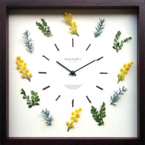 時計》Display Clock Mimosa(ディスプレイ クロック ミモザ) - 絵画や