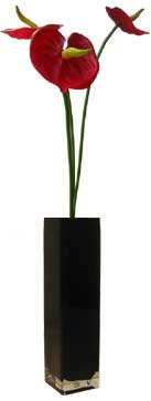 造花 花瓶 F Style Vase Anthurium Red エフスタイル ベース アンスリウム レッド 絵画や壁掛け販売 日本唯一の風景専門店 R あゆわら