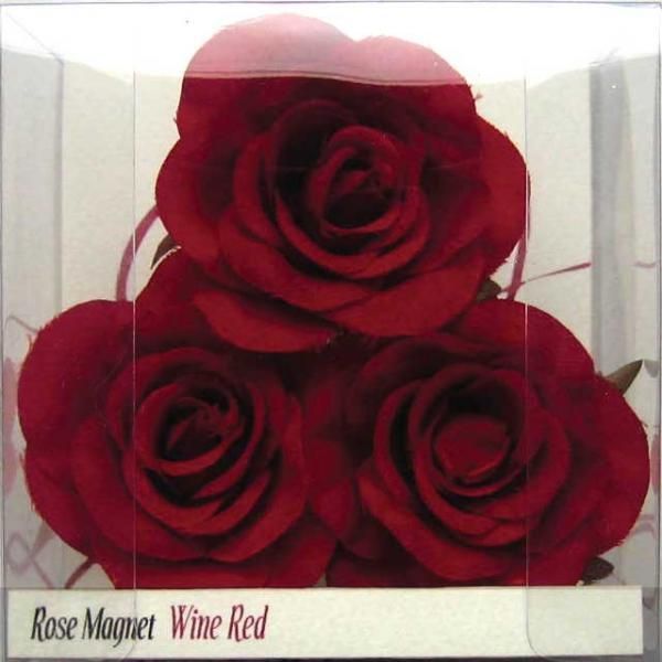 《マグネット》Rose Magnet Wine Red(ローズ マグネット ワインレッド)