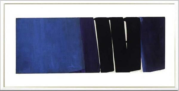 《絵画・抽象画》Pierre Soulages Peinture(ピエール・スーラージュ パンチュール)