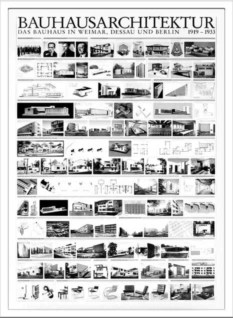 アートフレーム》Bauhaus Architektur 1919-1933(バウハウス) - 絵画や