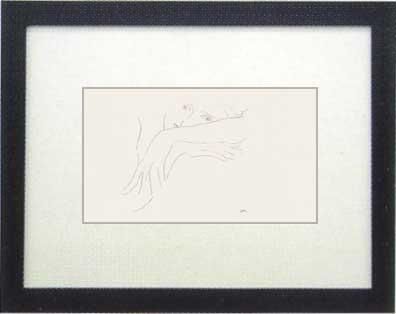 《絵画・抽象画》アンリ・マティス ハンカチ(シルクスクリーン)