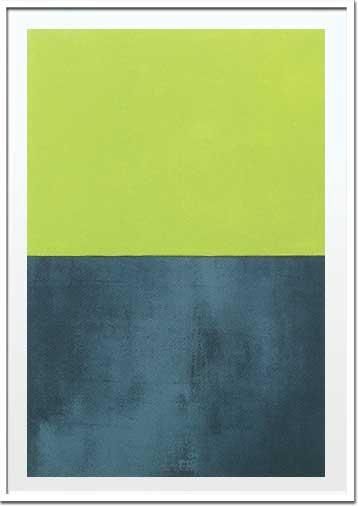 《絵画・抽象画》ウラード フィエリ モノクローム イエロー2005(シルクスクリーン)