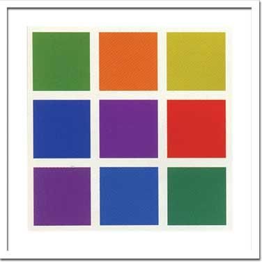 《絵画・抽象画》ジョー・デラホー サン ティトゥル,1987(シルクスクリーン)