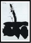 《絵画・抽象画》ロバート・マザウェル サムライ(シルクスクリーン) ５Lサイズ