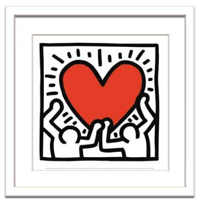 アートフレーム Keith Haring Untitled 19 キース ヘリング アンタイトル 19 絵画や壁掛け販売 日本唯一の風景専門店 R あゆわら