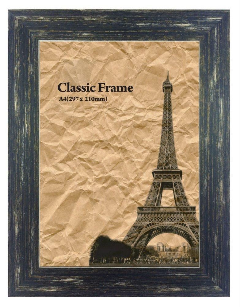 《額縁》Classic Wide Frame Black A4(クラシック ワイドフレーム ブラック A4)