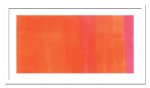 《絵画・抽象画》Stahli, Susanne Orange-Magenta, 2005(オレンジ-マゼンタ2005) ５Lサイズ