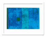 《絵画・抽象画》Patrick, Heron Blue painting(ブルー ペインティング) ５Lサイズ
