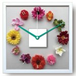 《時計》Design Clock Hana tokei(デザイン クロック はなとけい)