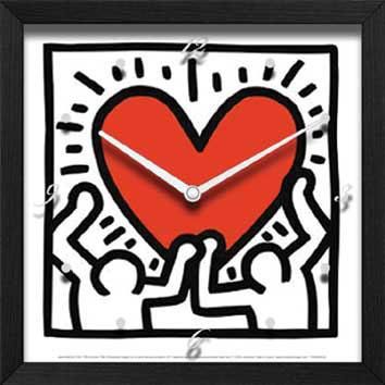 《時計》Pop Art Clock Untitled,1988(ポップ アート クロック アンタイトルド 1988)