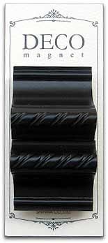 《ウォールマグネット》DECO Magnet Black(デコ マグネット ブラック(黒))