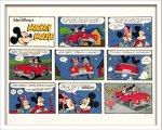《Disneyポスター》ビンテージ ディズニー シリーズ Mickey Mouse 4 ミッキーマウス4