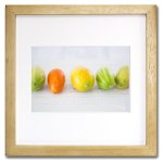 《ジクレー版画》Colorful Fruits_Y(カラスウリ_Y)〔竹内陽子〕/リビングを華やかに彩るインテリア。絵画のようなフラワーフォト