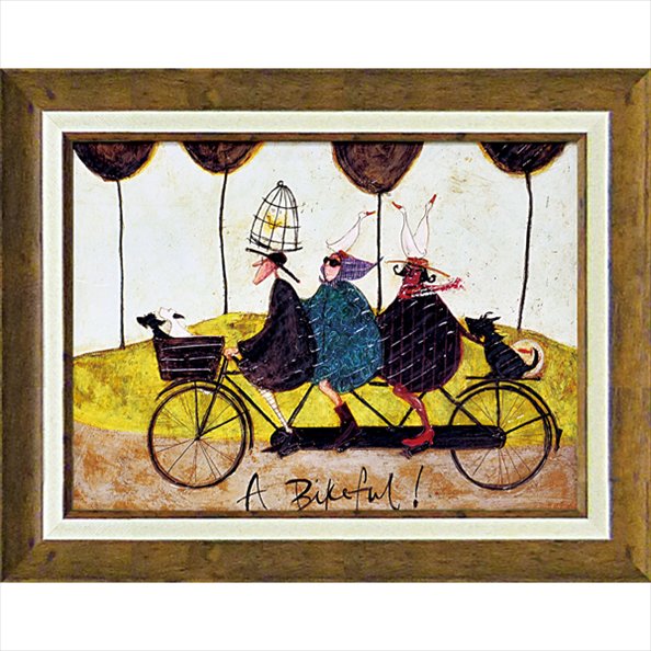 絵画》サムトフト「バイクフル！」 - 絵画や壁掛け販売｜日本唯一の風景専門店(R)あゆわら