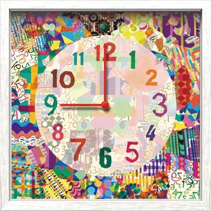 《時計》Artist Clock Sai Design