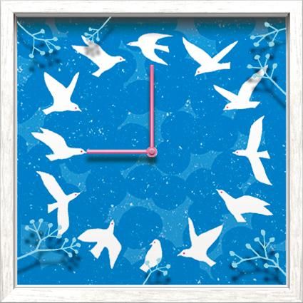 《時計》Artist Clock 森重 裕子