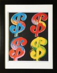 ԥȥե졼Andy Warhol  $4, 1982 (blue, red, orange, yellow)