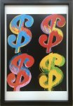 ԥȥե졼Andy Warhol  $4, 1982 (blue, red, orange, yellow)