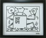 ԥȥե졼Keith Haring DJ 84, 1983