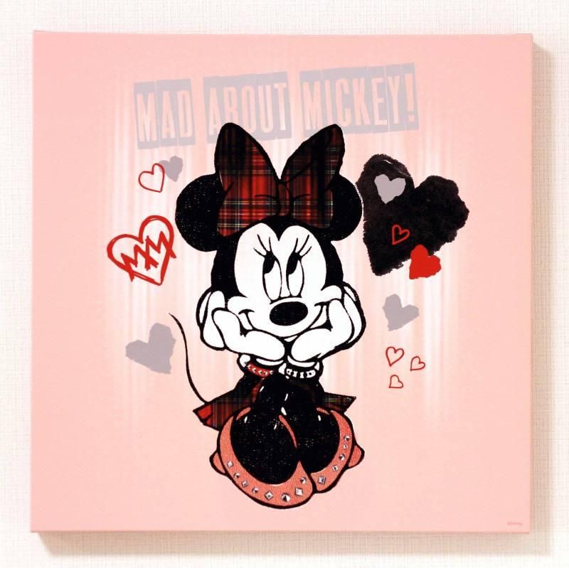 《キャンバスアート》Disney ディズニー キャンバスパネル 50角 ミニー