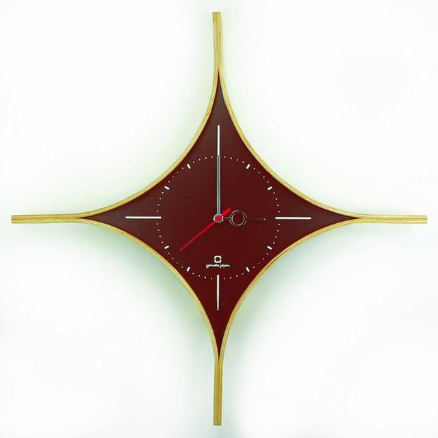 《時計》DAIA CLOCK ブラウン/絵画・壁掛けアートは、リビングや玄関におすすめのインテリア。かわいい壁飾りはお部屋を癒やしてくれそう。プレゼントにも。