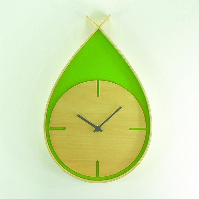《時計》TEARS CLOCK W 黄緑色/絵画・壁掛けアートは、リビングや玄関におすすめのインテリア。かわいい壁飾りはお部屋を癒やしてくれそう。プレゼントにも。