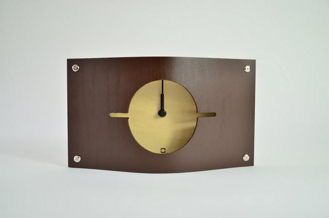 《時計》WALL CLOCK S ブラウン/絵画・壁掛けアートは、リビングや玄関におすすめのインテリア。かわいい壁飾りはお部屋を癒やしてくれそう。プレゼントにも。