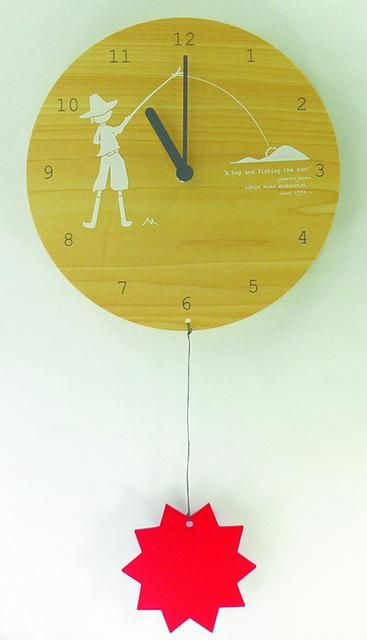 《時計》MOBILE CLOCK 少年/絵画・壁掛けアートは、リビングや玄関におすすめのインテリア。かわいい壁飾りはお部屋を癒やしてくれそう。プレゼントにも。