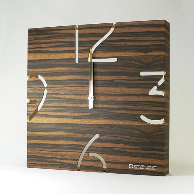 《時計》PUZZLE~電波時計 黒壇/絵画・壁掛けアートは、リビングや玄関におすすめのインテリア。かわいい壁飾りはお部屋を癒やしてくれそう。プレゼントにも。