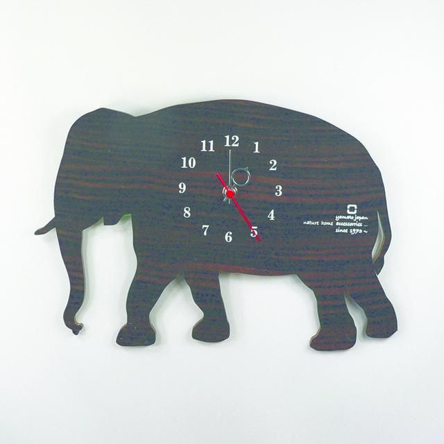 《時計》CLOCK SHADOW W ゾウ/絵画・壁掛けアートは、リビングや玄関におすすめのインテリア。かわいい壁飾りはお部屋を癒やしてくれそう。プレゼントにも。
