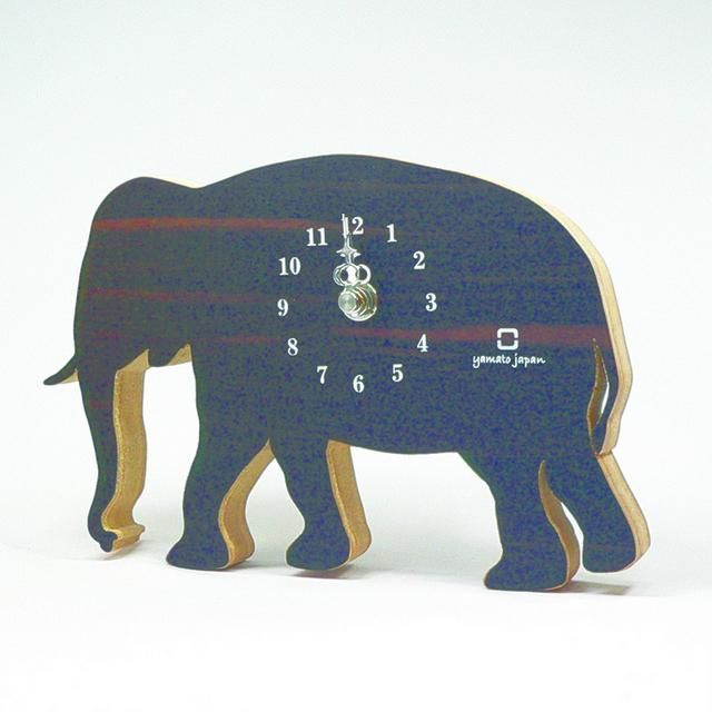 《時計》【ゆうパケット】CLOCK SHADOW S ゾウ/絵画・壁掛けアートは、リビングや玄関におすすめのインテリア。かわいい壁飾りはお部屋を癒やしてくれそう。プレゼントにも。