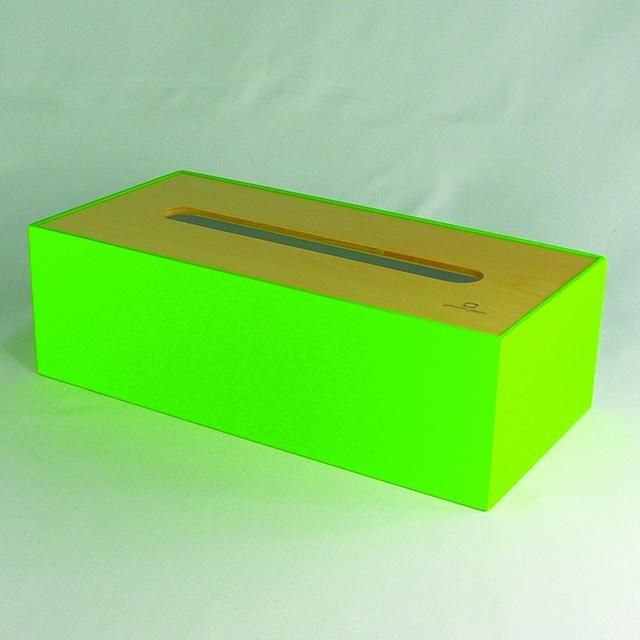《ティッシュケース》SQUARE BOX 黄緑色/絵画・壁掛けアートは、リビングや玄関におすすめのインテリア。かわいい壁飾りはお部屋を癒やしてくれそう。プレゼントにも。