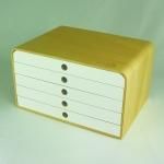 《ファイルケース》A4FILE CASE-5段- ナチュラルXホワイト/絵画・壁掛けアートは、リビングや玄関におすすめのインテリア。かわいい壁飾りはお部屋を癒やしてくれそう。プレゼントにも。