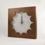 《時計》HANA W -wall clock- 白色/絵画・壁掛けアートは、リビングや玄関におすすめのインテリア。かわいい壁飾りはお部屋を癒やしてくれそう。プレゼントにも。