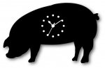 ԻסSilhouette Clock Pig(֤)