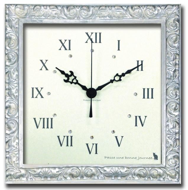 《時計》Decorative Clock Silver