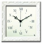 《時計》Decorative Clock White