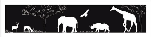 《アートフレーム》Silence Wild Animal/WH