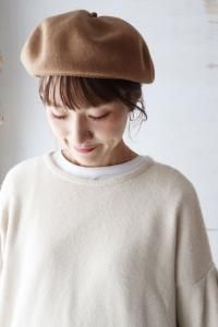 MKF-24011 beret top gather rib lambmature ha.<img class='new_mark_img2' src='https://img.shop-pro.jp/img/new/icons32.gif' style='border:none;display:inline;margin:0px;padding:0px;width:auto;' />
