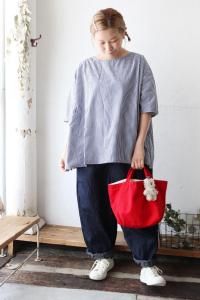CANVAS CUBE TOTE SMALLpouto