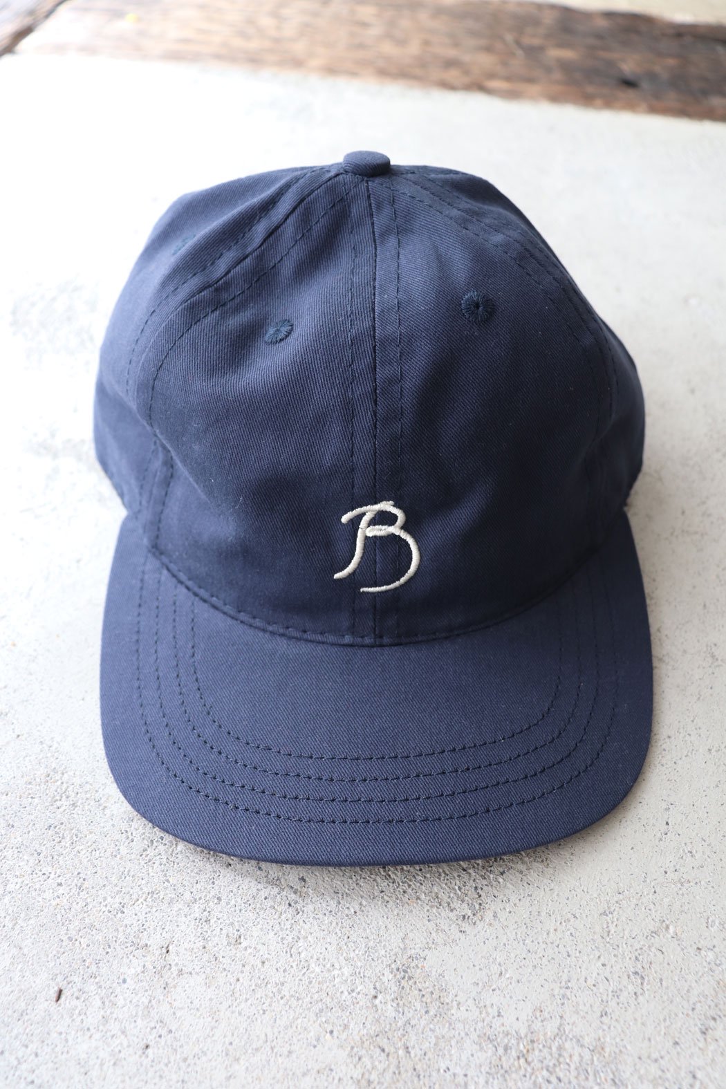 LOGO CAP 「B」（COOPERSTOWN BALL CAP）