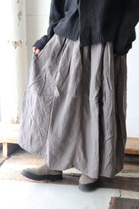 Linen Lace Skirt（Antiquite's noir）