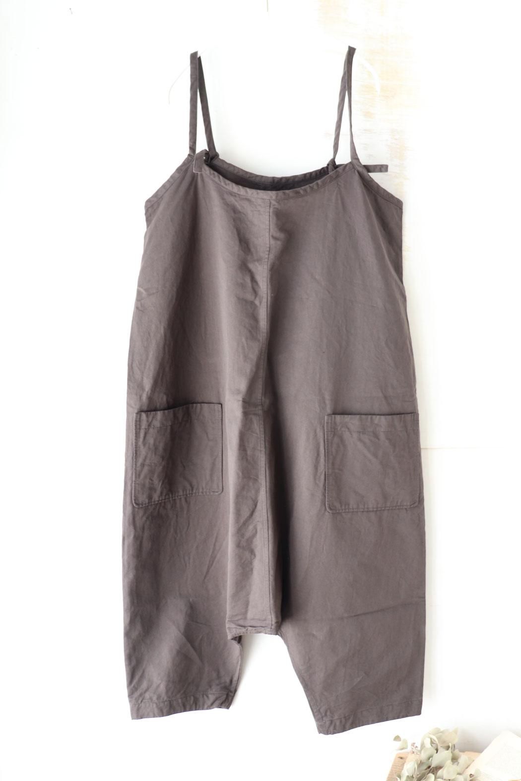 Vlas Blomme Work Linen Cotton サロペット サロペット/オーバーオール 【翌日発送可能】