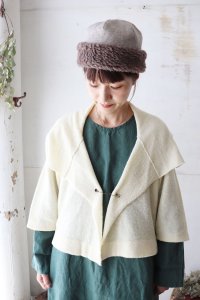 ◆SALE40％◆Brushed French Merino Wool ボレロ（Vlas Blomme）<img class='new_mark_img2' src='https://img.shop-pro.jp/img/new/icons20.gif' style='border:none;display:inline;margin:0px;padding:0px;width:auto;' />