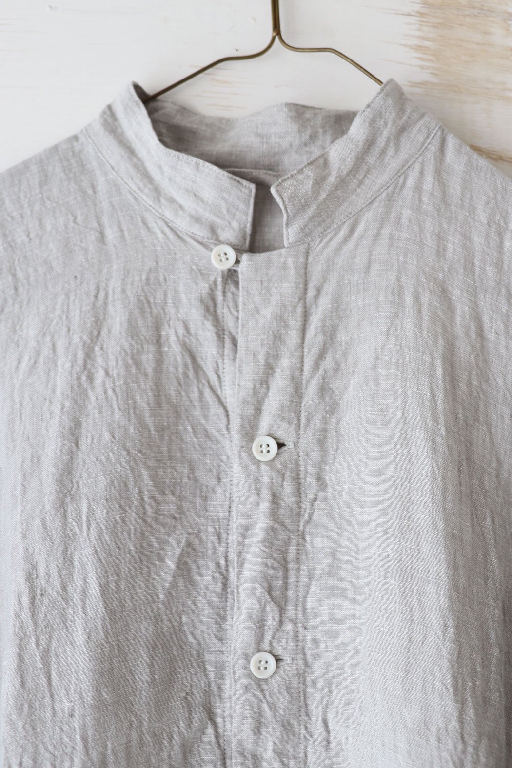 vlas blomme Soft Linen Sage ピンタックワンピース | www.visadoctor.in