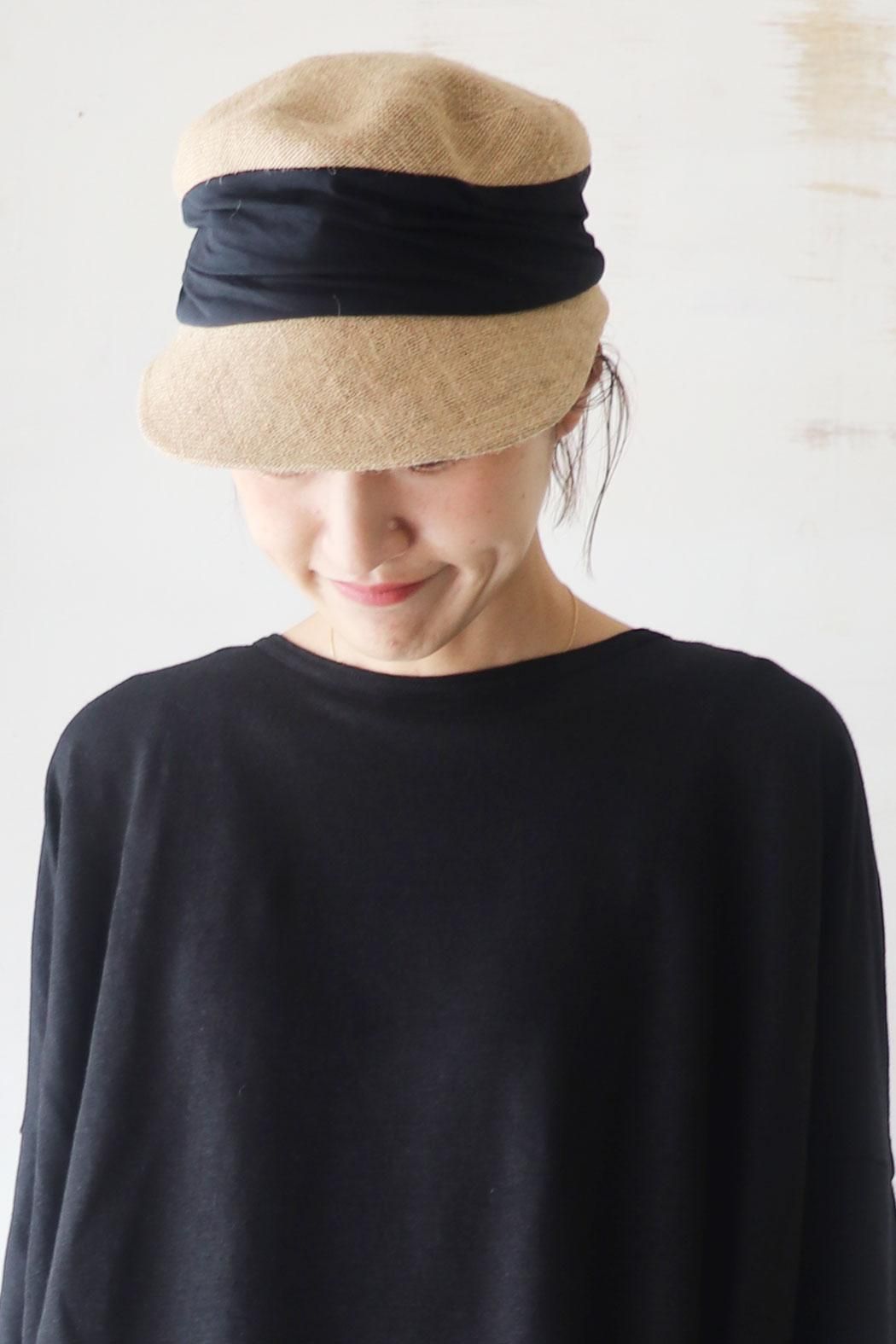 mature ha. マチュアーハ *BOXED HAT 11cm brim switch color