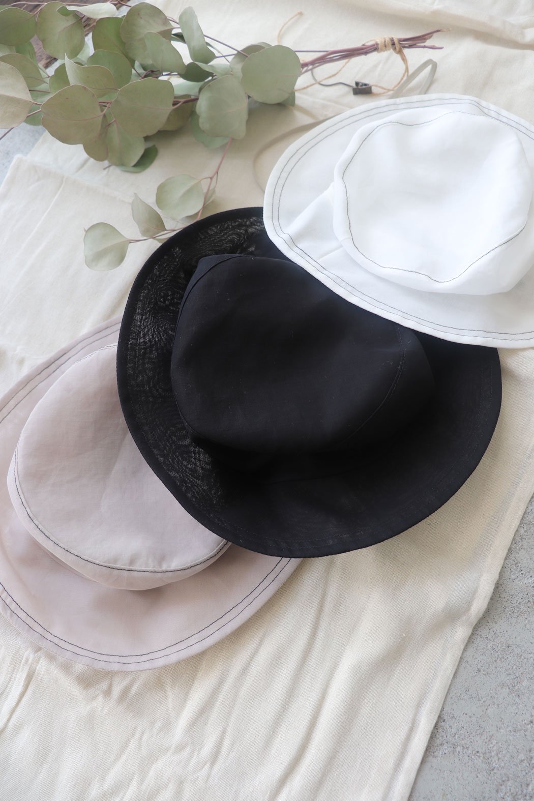 セールサイトの通販 新品 マチュアーハ organdy hat middle ナチュラル