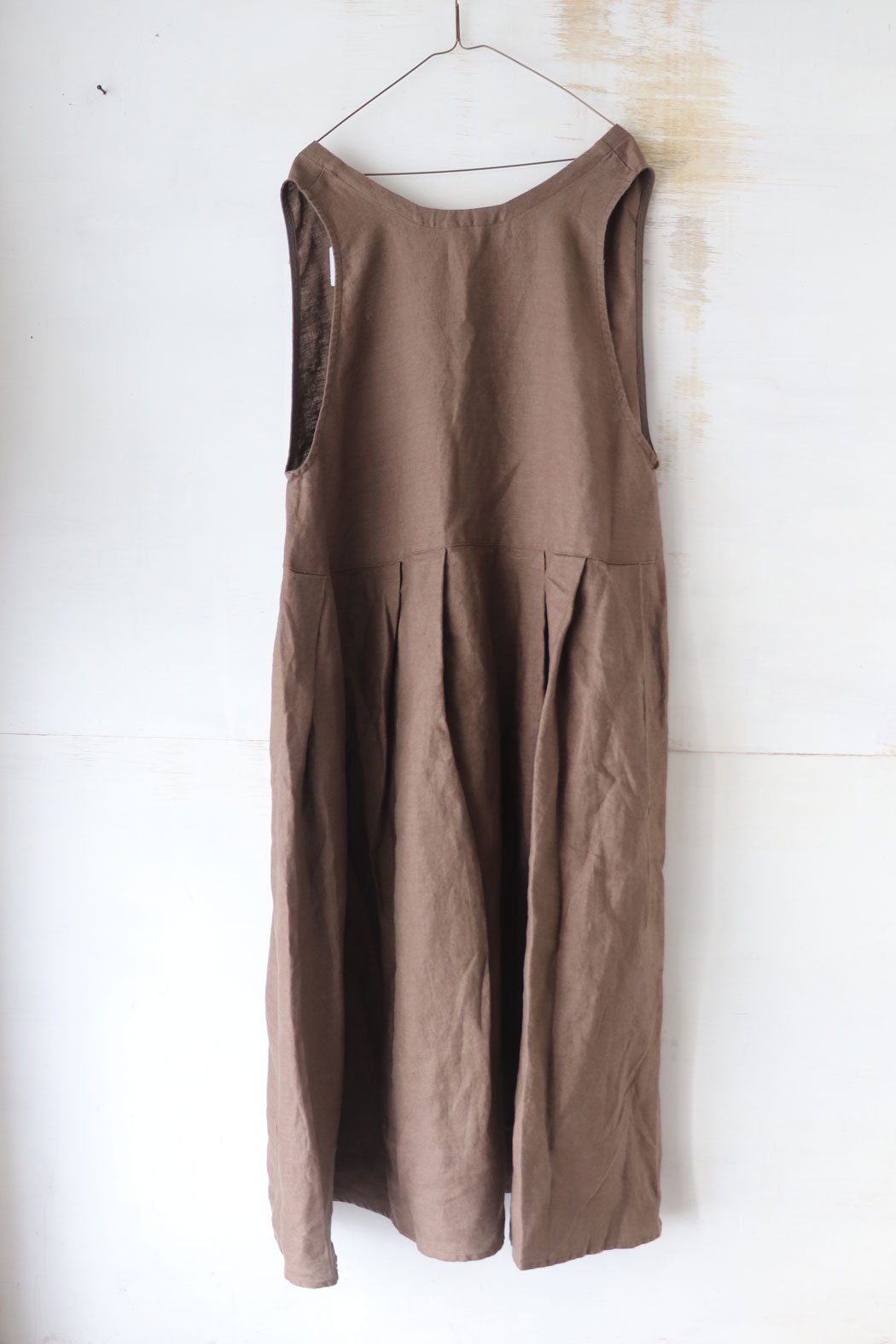 6×6 Heavy Linen 2way Jumperskirt（HEAVENLY）