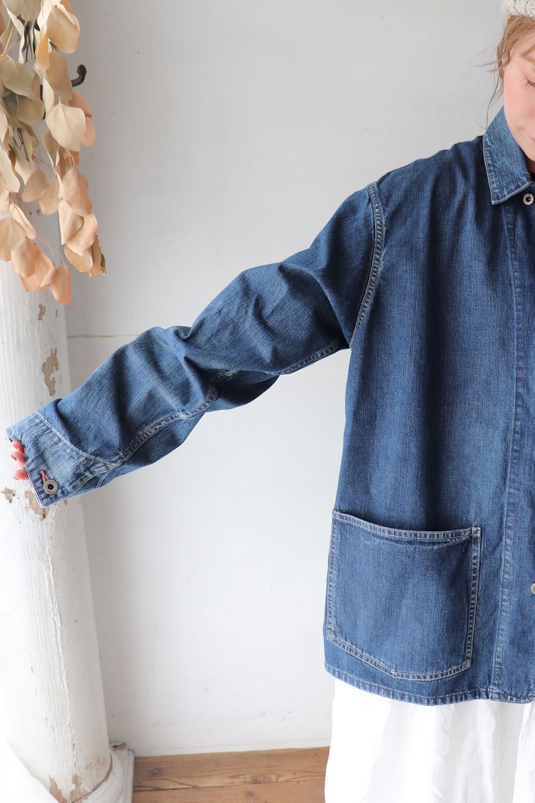 DENIM CHORE JACKET（chimala）